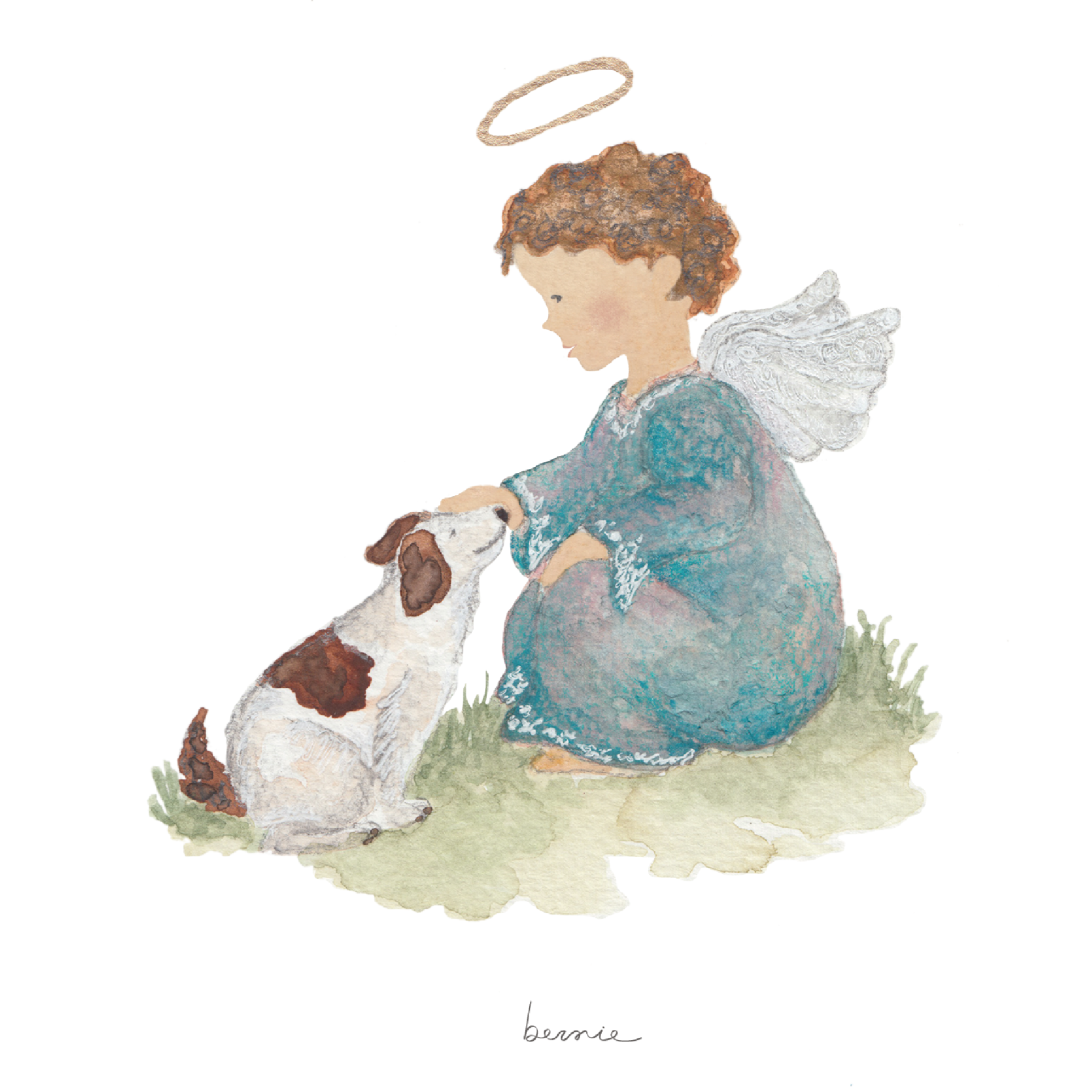 • Ángel y su perro •