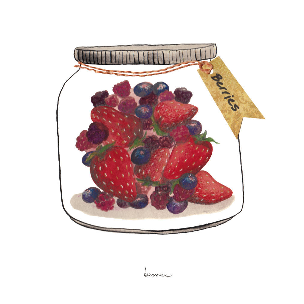 • Frasco de berries •