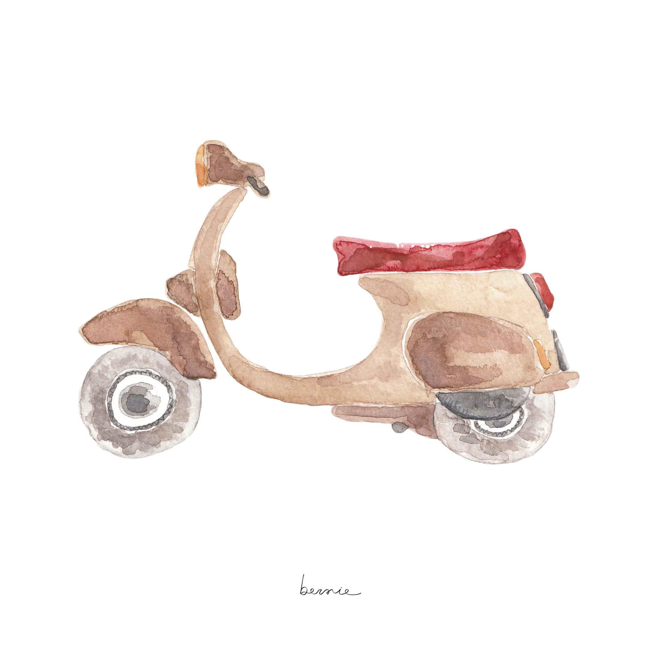• Vespa beige •