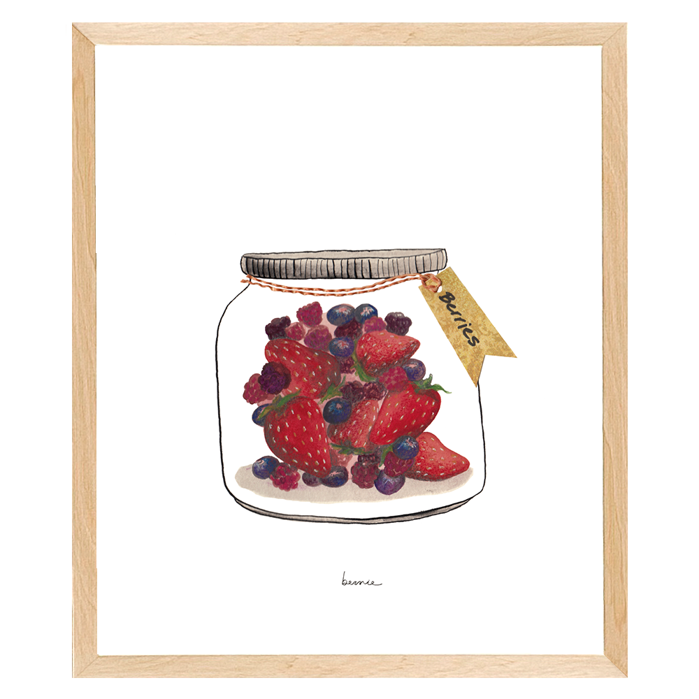 • Frasco de berries •