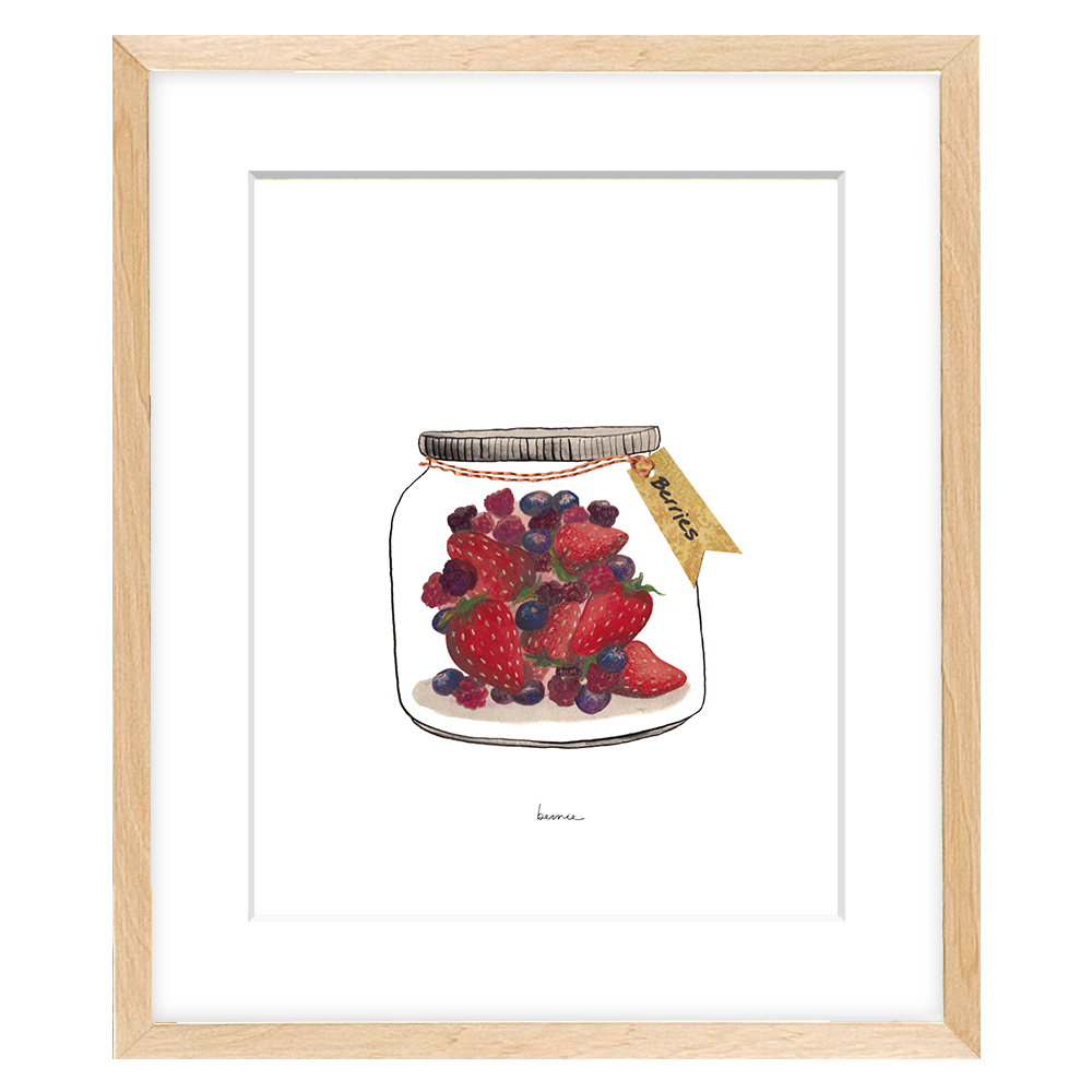 • Frasco de berries •