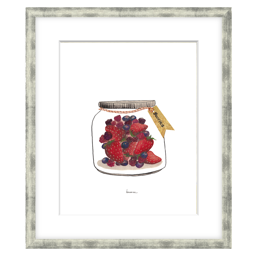 • Frasco de berries •