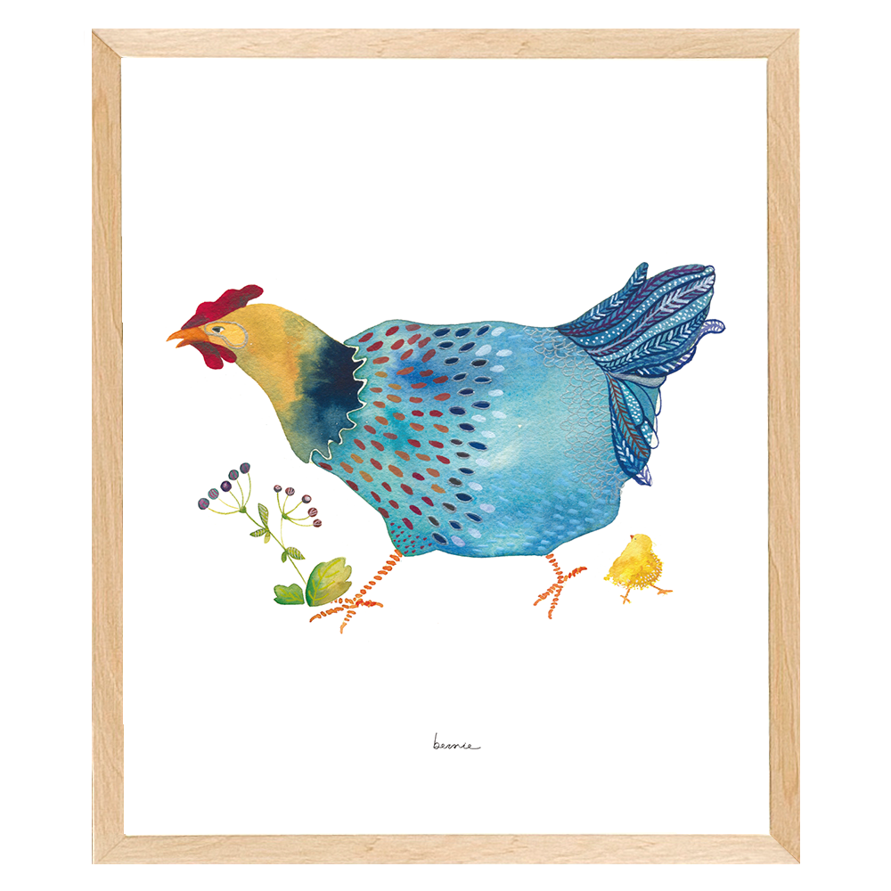 • Gallina celeste •