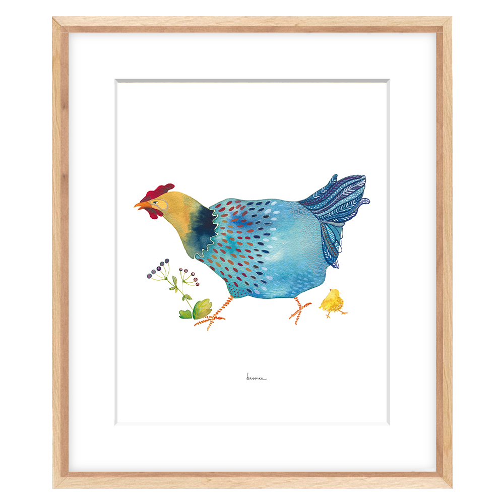 • Gallina celeste •