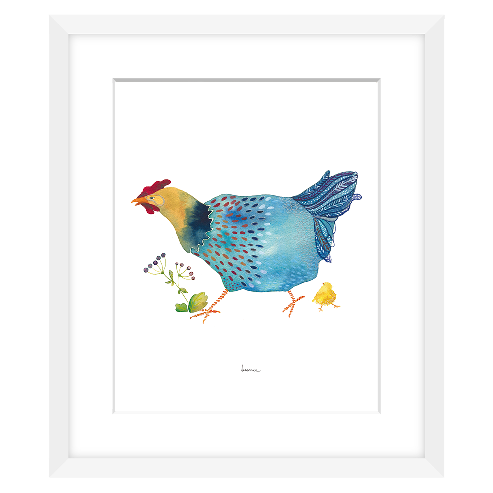 • Gallina celeste •