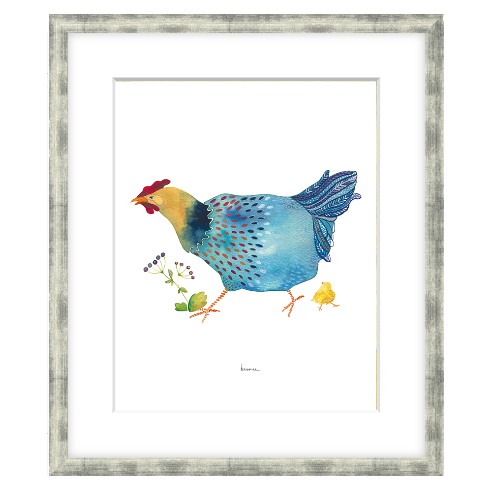 • Gallina celeste •