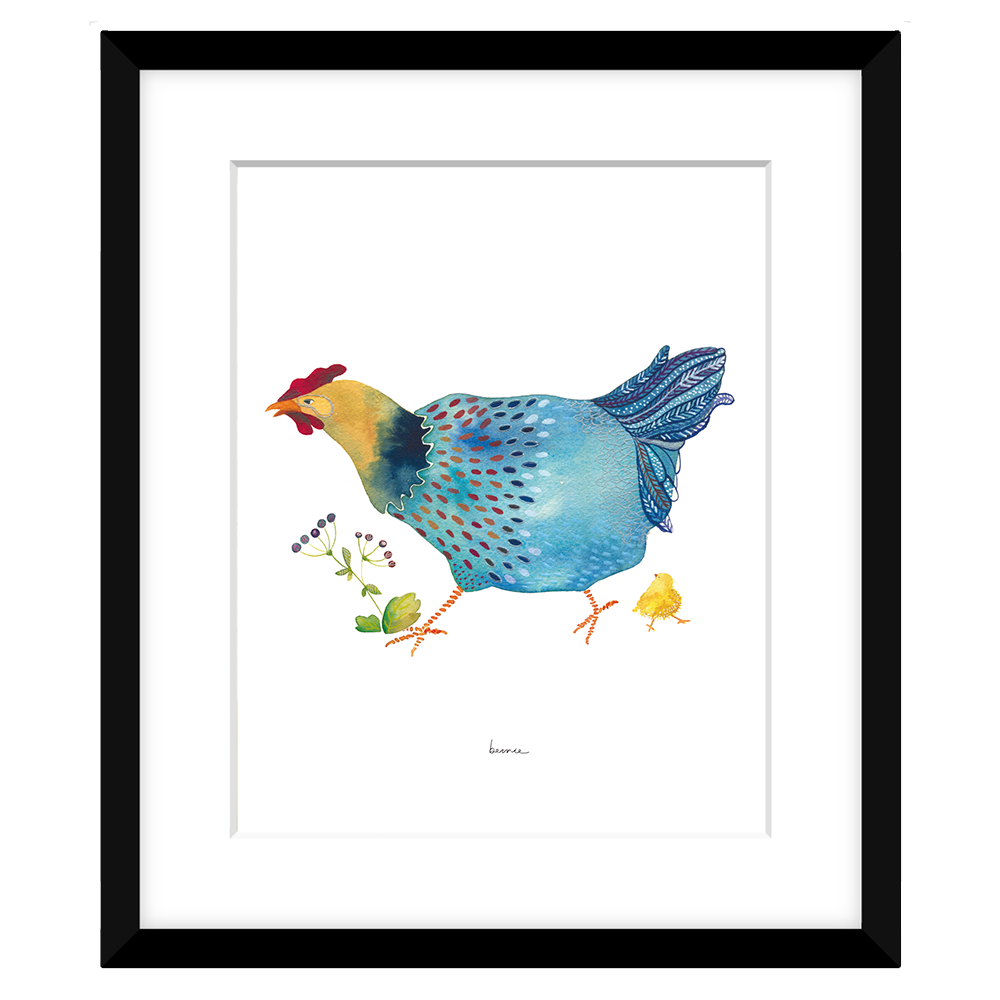 • Gallina celeste •