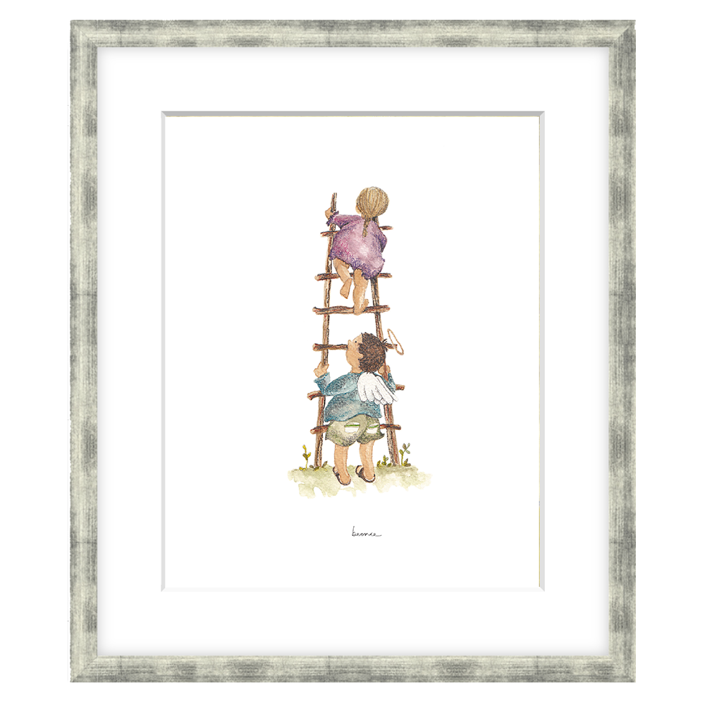 • Ángeles escalera •