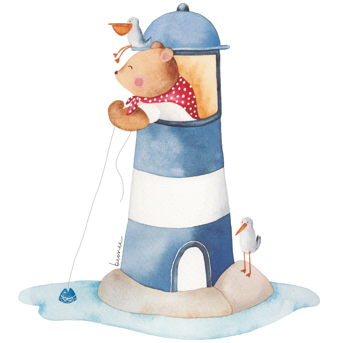 • Osito en el faro •