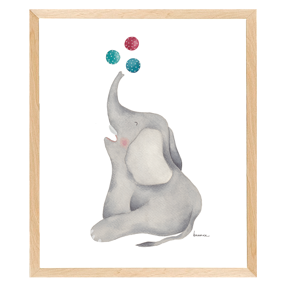 • Elefante malabarista •