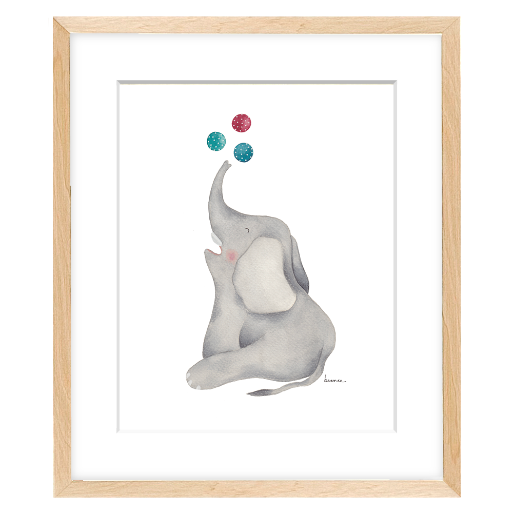 • Elefante malabarista •
