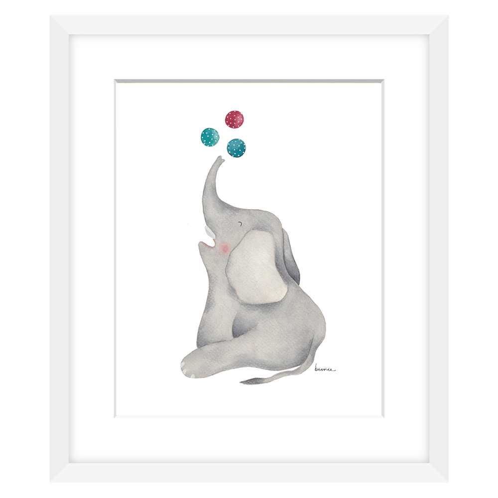• Elefante malabarista •