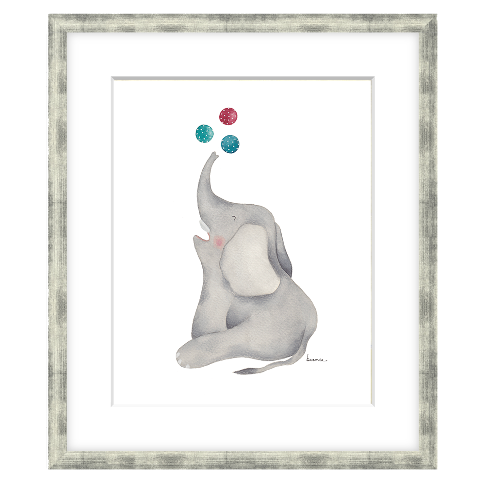 • Elefante malabarista •