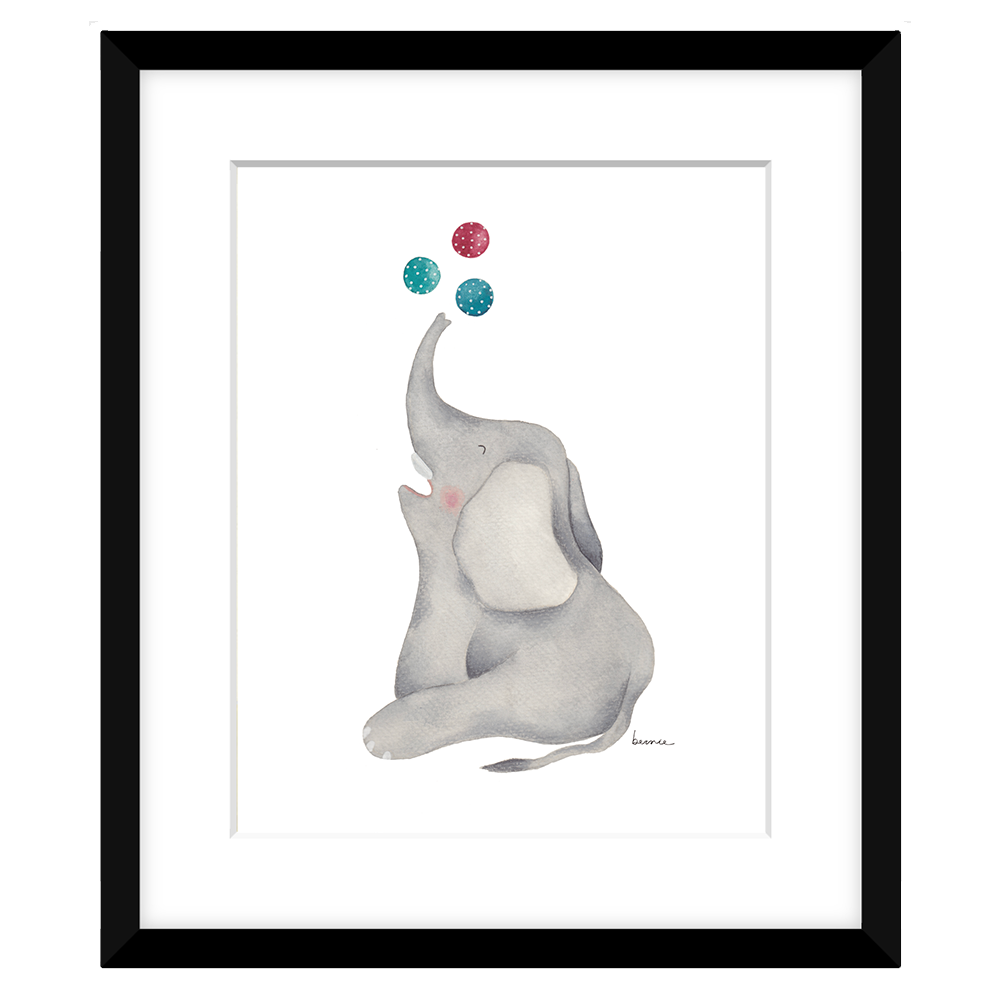 • Elefante malabarista •