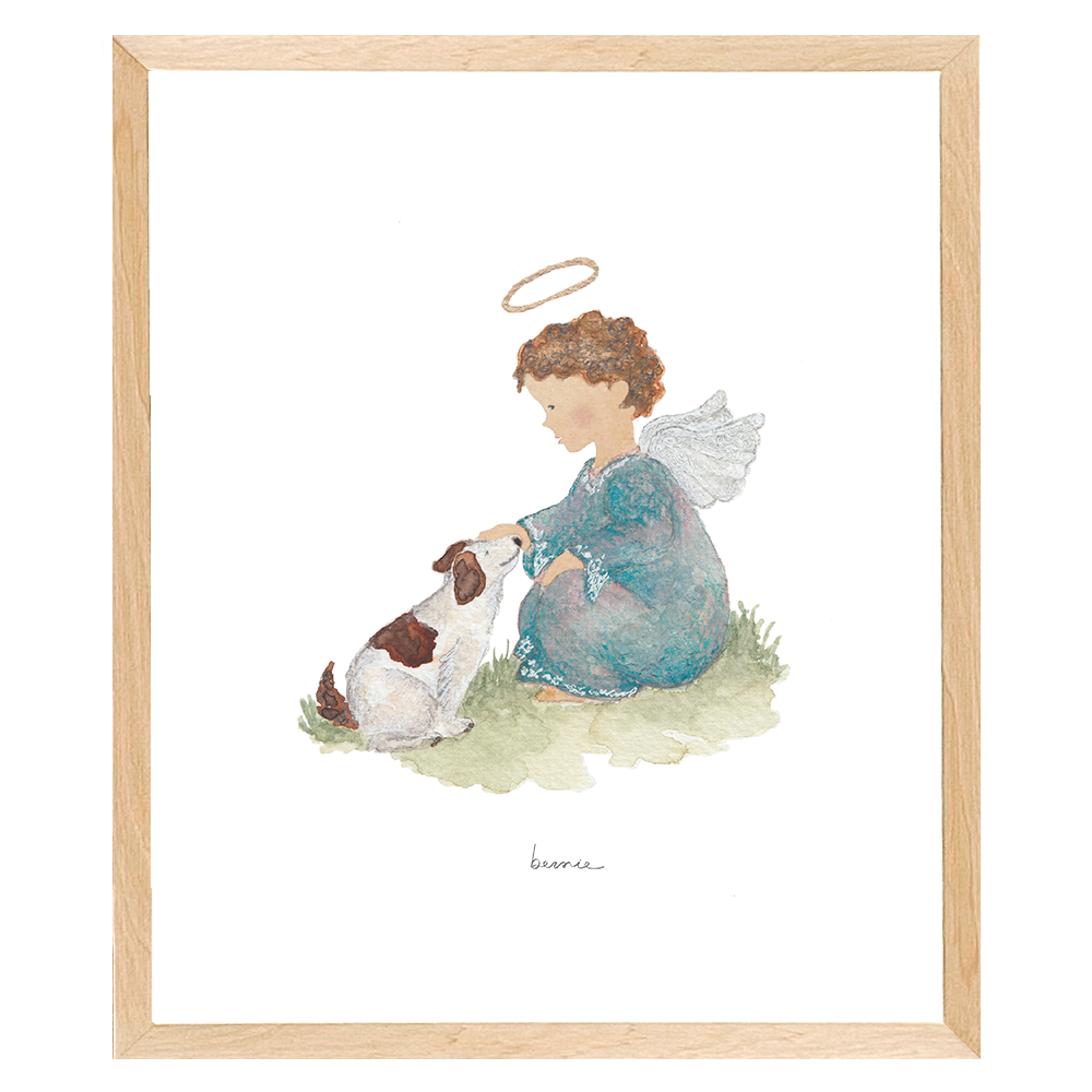 • Ángel y su perro •