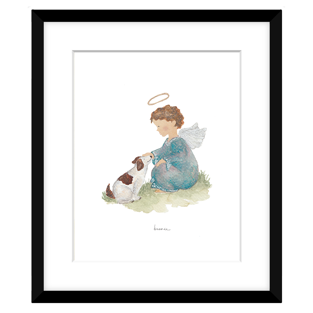 • Ángel y su perro •