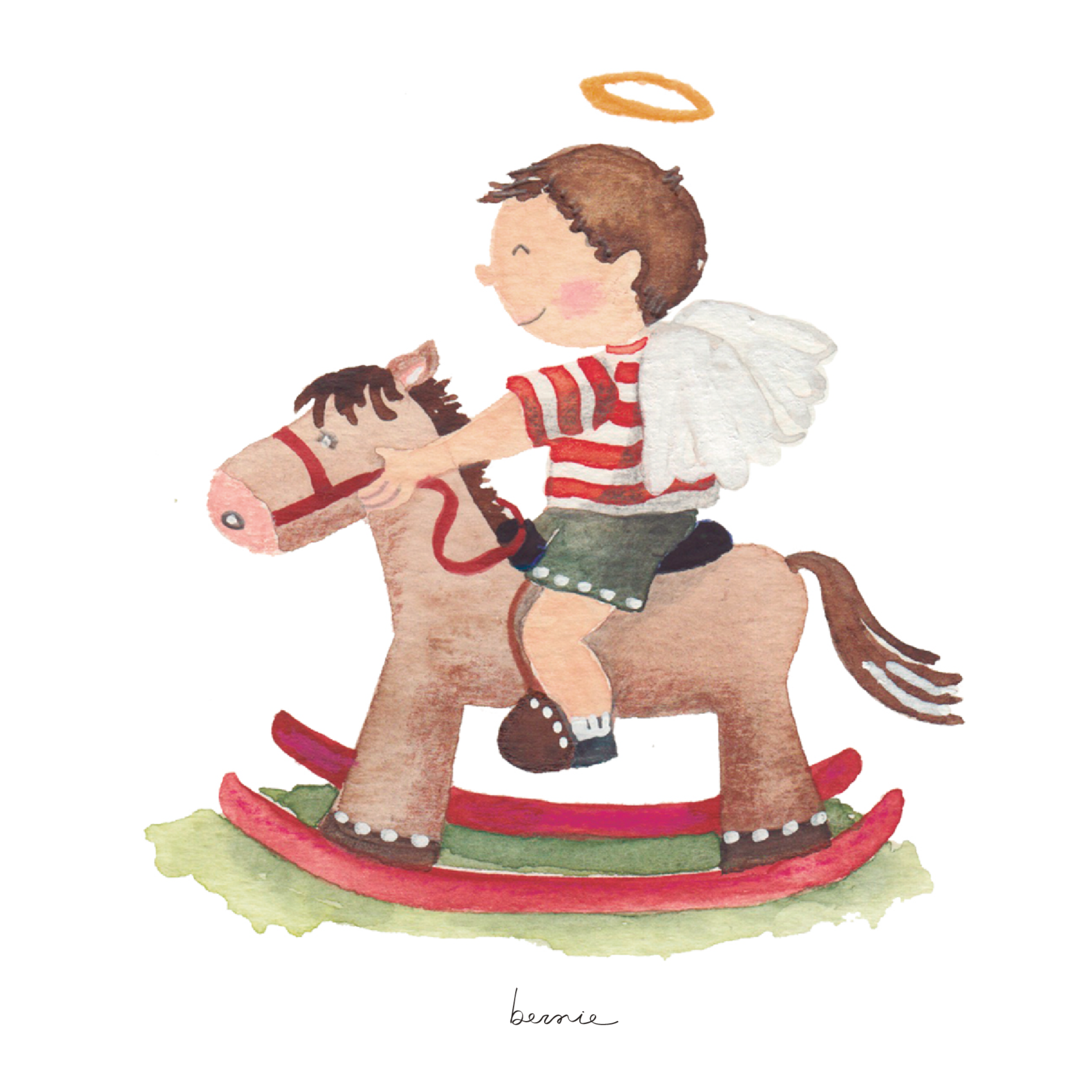 • Angelito a caballo •