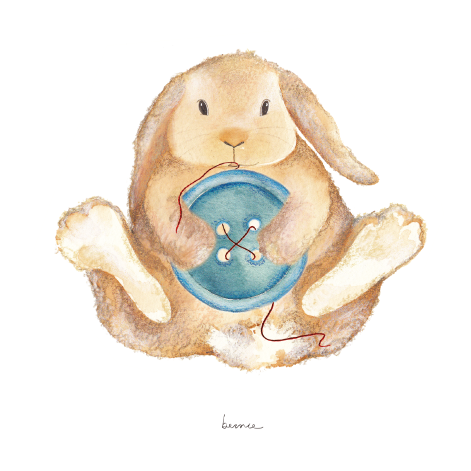 • Conejo botón •