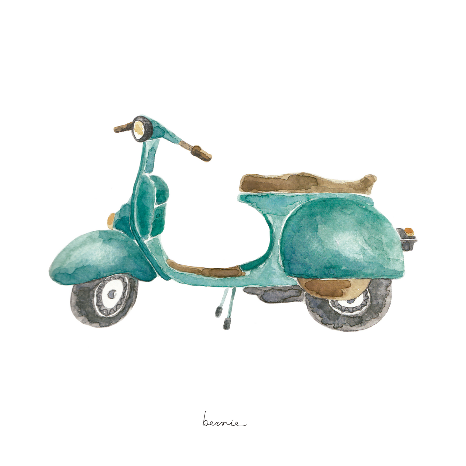 • Vespa celeste •