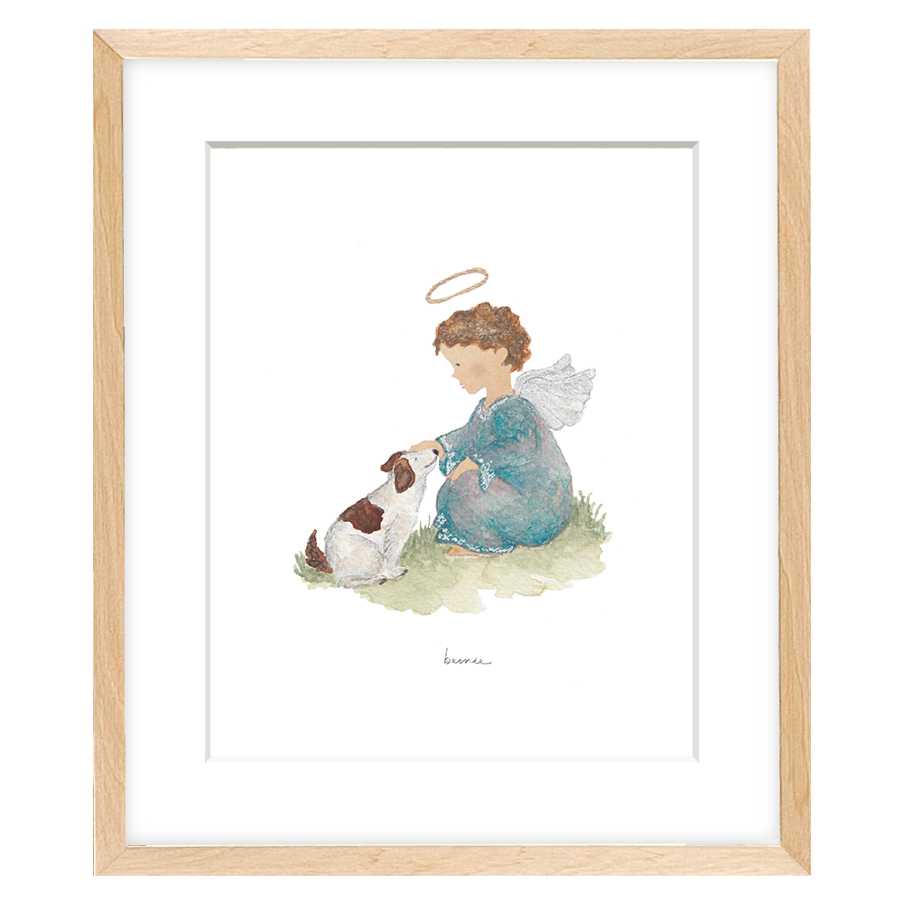 • Ángel y su perro •